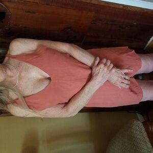 Lulus Caramel-Colored Sleeveless Romper